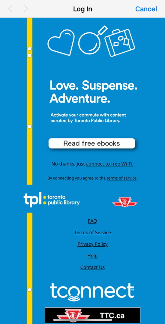 User Experience Toronto Public Library TPL